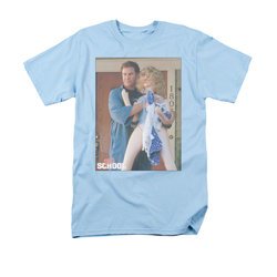 Old School Shirt Frank And Doll Adult Light Blue Tee T-Shirt