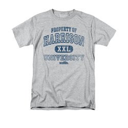 Old School Shirt Property Of Harrison Adult Athletic Heather Tee T-Shirt