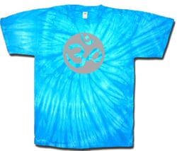 Click to get Om Tie Dye Shirt  Turquoise Blue Pastel Adult Tshirt