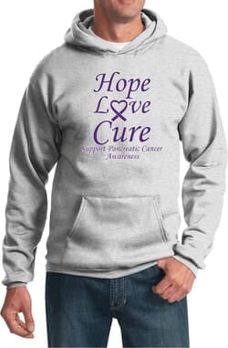 Click to get Pancreatic Cancer Hoodie Hope Love Cure Hoody