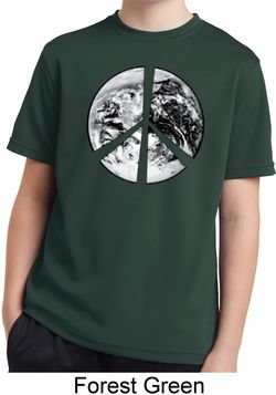 Peace Earth Kids Moisture Wicking Shirt
