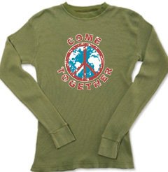 Peace Sign Thermal - Come Together Lightweight Long Sleeve Thermal
