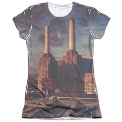 Pink Floyd Shirt Animals Poly/Cotton Sublimation Juniors T-Shirt