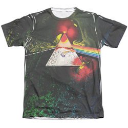 Pink Floyd Shirt Dark Side Of The Moon Poly/Cotton Sublimation T-Shirt
