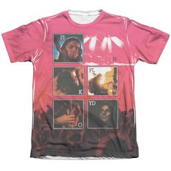 Pink Floyd Shirt Live Poly/Cotton Sublimation T-Shirt