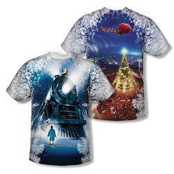 Polar Express Journey Sublimation Kids Shirt Front/Back Print