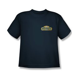 Polar Express Shirt Kids Conductor Navy Blue Youth Tee T-Shirt