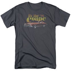 Pontiac Shirt 75 Coupe Charcoal T-Shirt