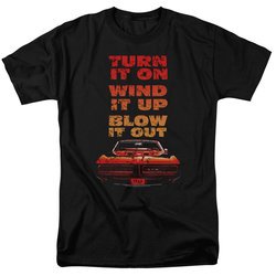 Pontiac Shirt Blow It Out GTO Black T-Shirt