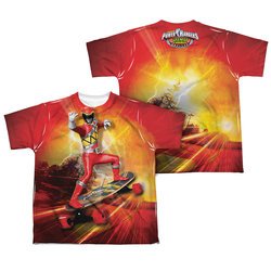 Power Rangers Shirt Skating Sublimation Youth Shirt