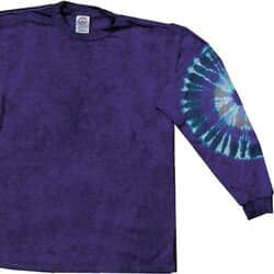 Click to get Purple Elbow Adult Unisex Tie Dye Long Sleeve Shirt