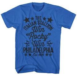 Rocky Shirt Win Rocky Win Royal T-Shirt