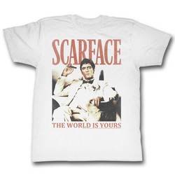 Scarface Shirt The World Is Yours White T-Shirt