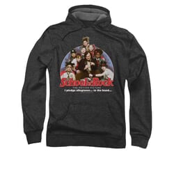 Click to get School Of Rock Hoodie Sweatshirt I Pledge Allegiance Charcoal Adult Hoody Sweat Shirt