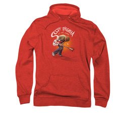 Scott Pilgrim Vs. The World Hoodie Sweatshirt Scott Poster Red Adult Hoody Sweat Shirt