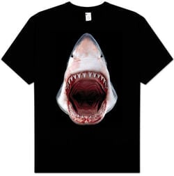 Click to get Shark Tshirt  Great White Shark 3D Awesome Adult Tee