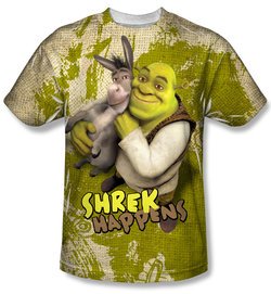 Shrek Best Friends Sublimation Shirt