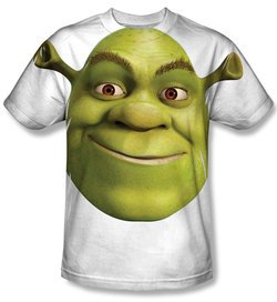Shrek Head Sublimation Shirt
