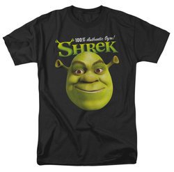 Shrek Shirt Authentic Ogre Adult Black Tee T-Shirt