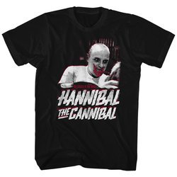 Silence Of The Lambs Shirt Hannibal The Cannibal Black T-Shirt