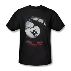 Sleepy Hollow Shirt Poster Adult Black Tee T-Shirt