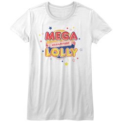 Smarties Shirt Juniors Mega Lolly White T-Shirt