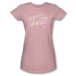 Smarties Shirt Juniors Sweet Fun Pink T-Shirt