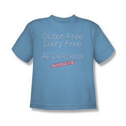 Smarties Shirt Kids Free Carolina Blue T-Shirt