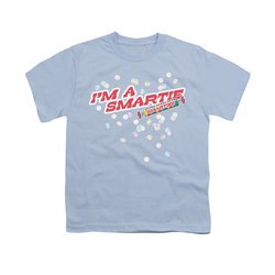Smarties Shirt Kids I'm A Smartie Light Blue T-Shirt
