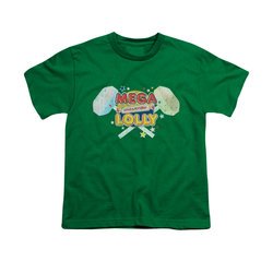 Smarties Shirt Kids Mega Lolly Kelly Green T-Shirt