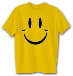 Click to get Smiley Face Shirt  Yellow Adult Tshirt