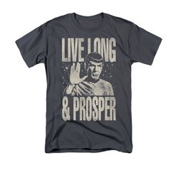 Star Trek Shirt Prosper Charcoal T-Shirt