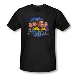 Star Trek Shirt Slim Fit The Boys Black T-Shirt