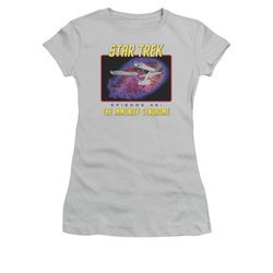 Star Trek - The Original Series Shirt Juniors Episode 48 Silver Tee T-Shirt