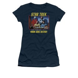 Star Trek - The Original Series Shirt Juniors Episode 71 Navy Tee T-Shirt