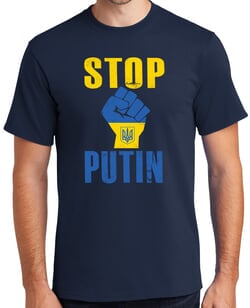 Click to get STOP PUTIN ProUkraine Tshirt  Adult Unisex Sizes