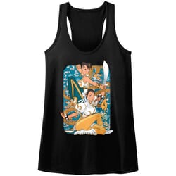 Click to get Street Fighter Juniors Tank Top Dual Chun Li Black Racerback