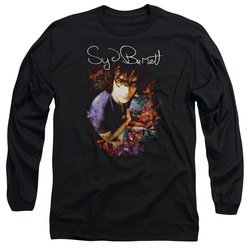 Syd Barrett Long Sleeve Shirt Madcap Syd Black Tee T-Shirt