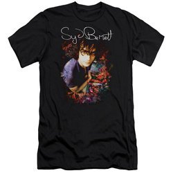 Syd Barrett Slim Fit Shirt Madcap Syd Black T-Shirt