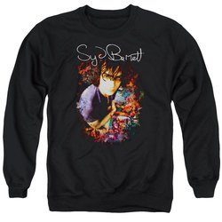 Syd Barrett Sweatshirt Madcap Syd Adult Black Sweat Shirt