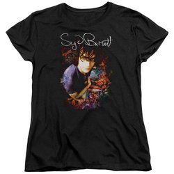 Syd Barrett Womens Shirt Madcap Syd Black T-Shirt