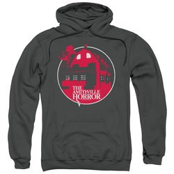 The Amityville Horror Hoodie Red House Charcoal Sweatshirt Hoody