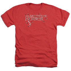 The Amityville Horror Shirt Flies Heather Red T-Shirt