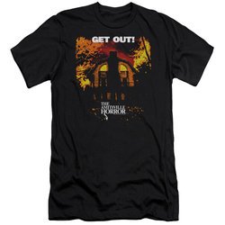 The Amityville Horror Slim Fit Shirt Get Out Black T-Shirt