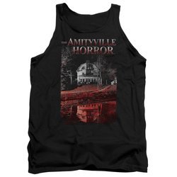 The Amityville Horror Tank Top Cold Red Black Tanktop
