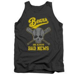 The Bad News Bears Tank Top Always Bad News Charcoal Tanktop
