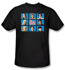 Click to get The Brady Bunch Kids Tshirt  Framed Youth Black Tee Shirt