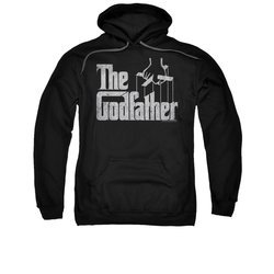 The Godfather Hoodie Sweatshirt Logo Black Adult Hoody Sweat Shirt