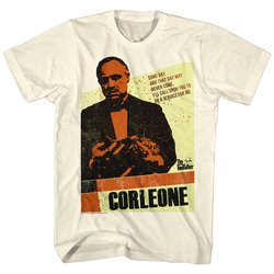 The Godfather Shirt Corleone Cream T-Shirt