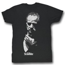 The Godfather Shirt Godfather Shadow Adult Black Tee T-Shirt